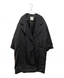 CLANE（クラネ）の古着「COLOR DOWN CHESTER COAT」｜ブラック