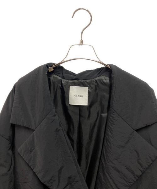 CLANE（クラネ）CLANE (クラネ) COLOR DOWN CHESTER COAT ブラック サイズ:1の古着・服飾アイテム