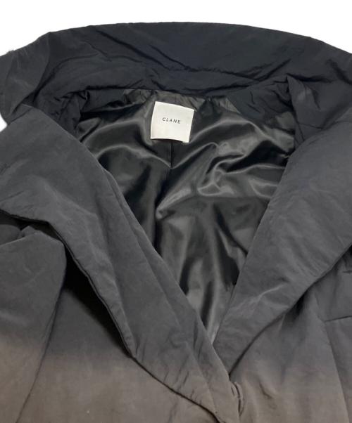 CLANE（クラネ）CLANE (クラネ) COLOR DOWN CHESTER COAT ブラック サイズ:1の古着・服飾アイテム