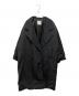 CLANE（クラネ）の古着「COLOR DOWN CHESTER COAT」｜ブラック