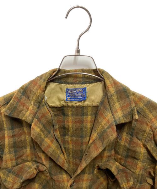 PENDLETON（ペンドルトン）PENDLETON (ペンドルトン) 60’S～70’S ボードシャツ ブラウン サイズ:Ｍの古着・服飾アイテム