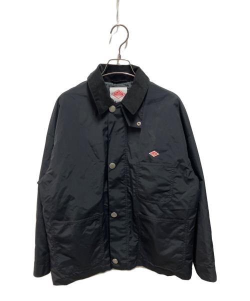 DANTON（ダントン）DANTON (ダントン) NYLON TAFFETA COVERALL JACKET ブラック サイズ:36の古着・服飾アイテム