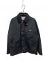 DANTON（ダントン）の古着「NYLON TAFFETA COVERALL JACKET」｜ブラック