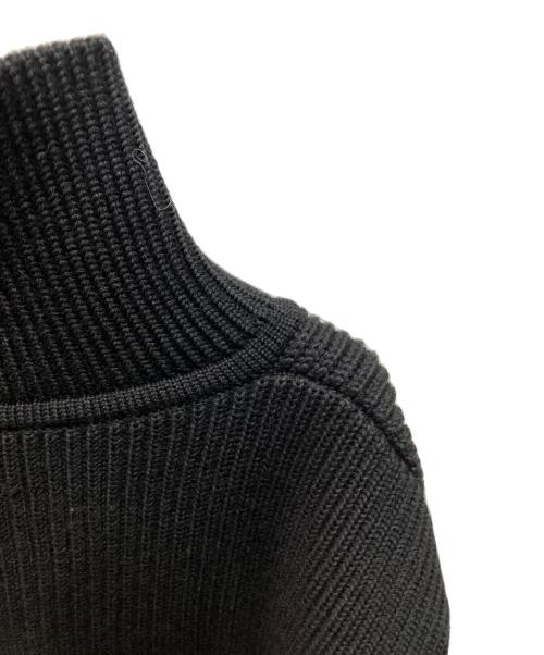 ANDERSEN-ANDERSEN（アンデルセン アンデルセン）ANDERSEN-ANDERSEN (アンデルセン アンデルセン) ドライバーズニット ブラック サイズ:XLの古着・服飾アイテム