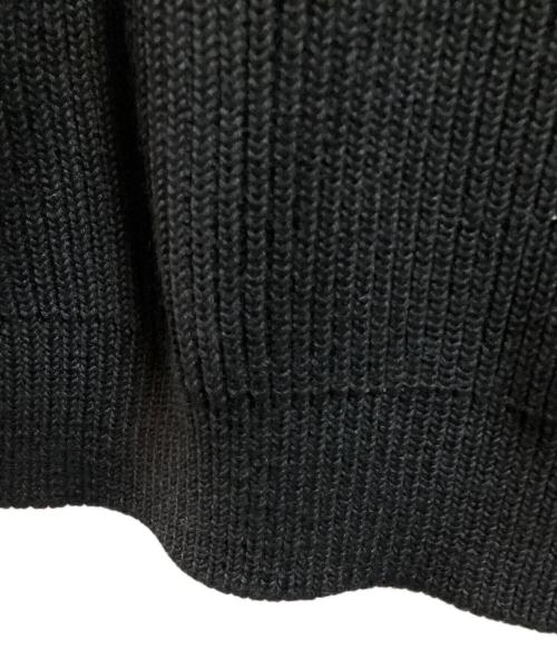 ANDERSEN-ANDERSEN（アンデルセン アンデルセン）ANDERSEN-ANDERSEN (アンデルセン アンデルセン) ドライバーズニット ブラック サイズ:XLの古着・服飾アイテム