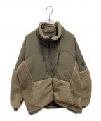 lanternランタン）の古着「HEATING BOA BLOUSON」｜ブラウン