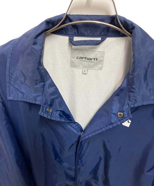 CarHartt（カーハート）CarHartt (カーハート) C WIP COACH JACKET ブルー サイズ:Lの古着・服飾アイテム