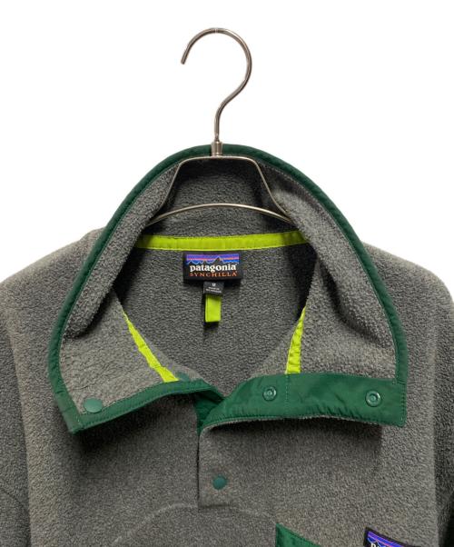 Patagonia（パタゴニア）Patagonia (パタゴニア) シンチラ・スナップT・プルオーバー グレー サイズ:Ｍの古着・服飾アイテム