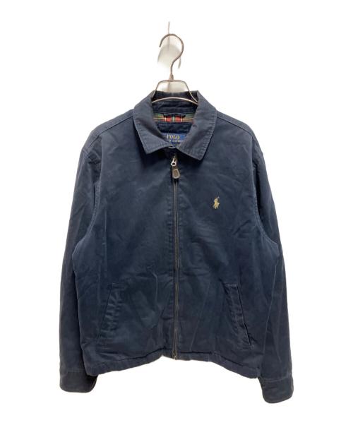 POLO RALPH LAUREN（ポロ・ラルフローレン）POLO RALPH LAUREN (ポロ・ラルフローレン) スイングトップ ネイビー サイズ:Mの古着・服飾アイテム