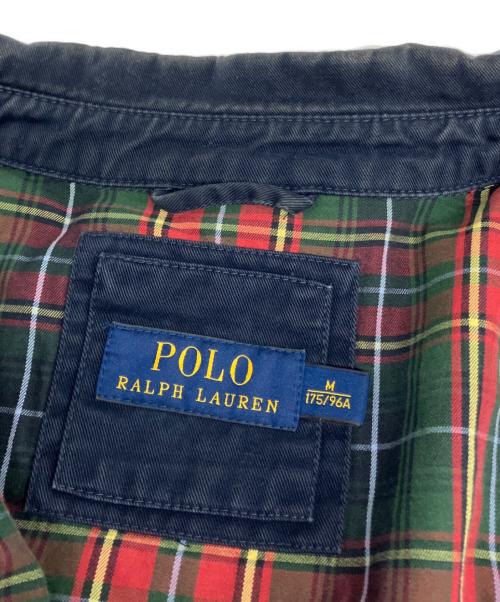 POLO RALPH LAUREN（ポロ・ラルフローレン）POLO RALPH LAUREN (ポロ・ラルフローレン) スイングトップ ネイビー サイズ:Mの古着・服飾アイテム