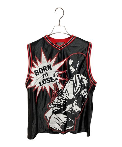 Hysteric Glamour（ヒステリックグラマー）Hysteric Glamour (ヒステリックグラマー) BORN TO LOSE ノースリーブカットソー ブラック サイズ:Ｍの古着・服飾アイテム