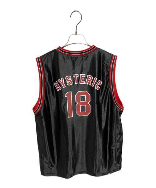 Hysteric Glamour（ヒステリックグラマー）Hysteric Glamour (ヒステリックグラマー) BORN TO LOSE ノースリーブカットソー ブラック サイズ:Ｍの古着・服飾アイテム