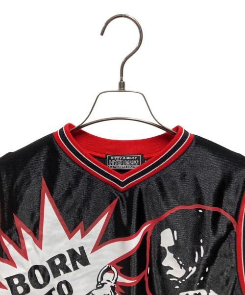 Hysteric Glamour（ヒステリックグラマー）Hysteric Glamour (ヒステリックグラマー) BORN TO LOSE ノースリーブカットソー ブラック サイズ:Ｍの古着・服飾アイテム