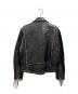 HARLEY-DAVIDSON (ハーレーダビッドソン) スタッズ付ダブルライダースジャケット ブラック サイズ:M：20000円
