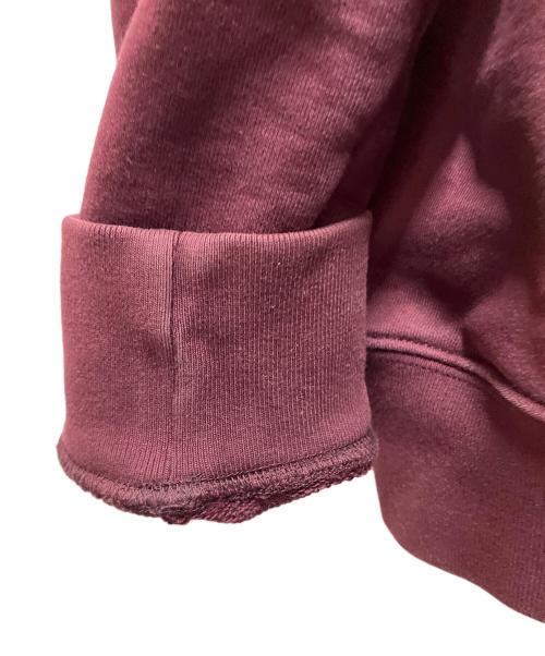 Maison Margiela（メゾンマルジェラ）Maison Margiela (メゾンマルジェラ) ICONS LOGO HOODIE レッド サイズ:Ｓの古着・服飾アイテム