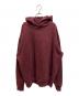 Maison Margiela（メゾンマルジェラ）の古着「ICONS LOGO HOODIE」｜レッド