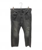 RRLダブルアールエル）の古着「STRAIGHT FIT JEAN DUSTY BLACK WASH」｜ブラック