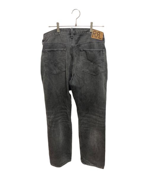 RRL（ダブルアールエル）RRL (ダブルアールエル) STRAIGHT FIT JEAN DUSTY BLACK WASH ブラック サイズ: W32×L30の古着・服飾アイテム