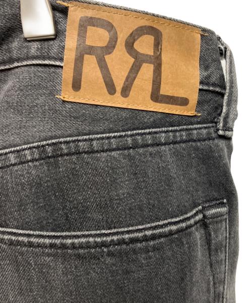 RRL（ダブルアールエル）RRL (ダブルアールエル) STRAIGHT FIT JEAN DUSTY BLACK WASH ブラック サイズ: W32×L30の古着・服飾アイテム