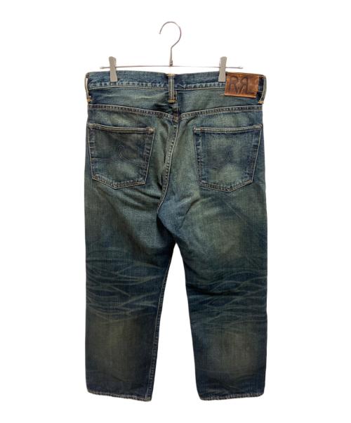 RRL（ダブルアールエル）RRL (ダブルアールエル) ヴィンテージ加工デニムパンツ インディゴ サイズ:W32×L30の古着・服飾アイテム