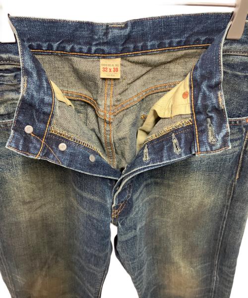 RRL（ダブルアールエル）RRL (ダブルアールエル) ヴィンテージ加工デニムパンツ インディゴ サイズ:W32×L30の古着・服飾アイテム
