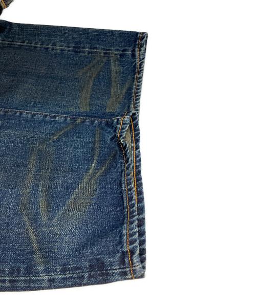 RRL（ダブルアールエル）RRL (ダブルアールエル) ヴィンテージ加工デニムパンツ インディゴ サイズ:W32×L30の古着・服飾アイテム