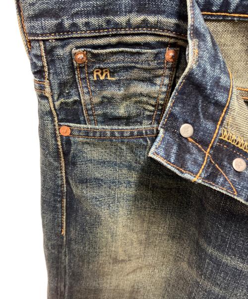 RRL（ダブルアールエル）RRL (ダブルアールエル) ヴィンテージ加工デニムパンツ インディゴ サイズ:W32×L30の古着・服飾アイテム
