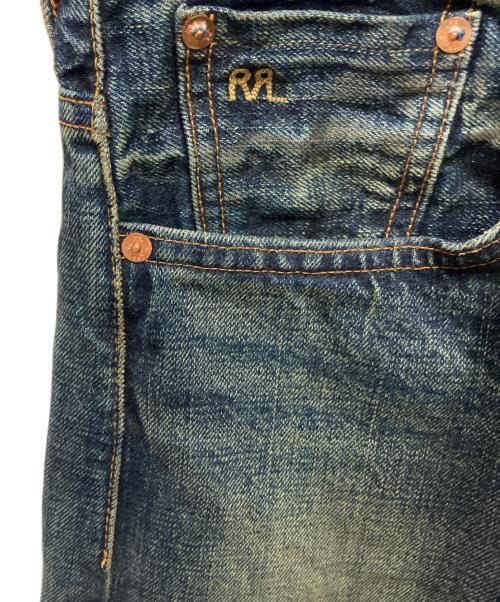 RRL（ダブルアールエル）RRL (ダブルアールエル) ヴィンテージ加工デニムパンツ インディゴ サイズ:W32×L30の古着・服飾アイテム