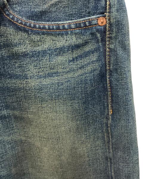 RRL（ダブルアールエル）RRL (ダブルアールエル) ヴィンテージ加工デニムパンツ インディゴ サイズ:W32×L30の古着・服飾アイテム