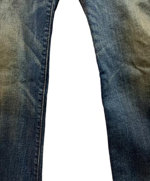 RRL（ダブルアールエル）RRL (ダブルアールエル) ヴィンテージ加工デニムパンツ インディゴ サイズ:W32×L30の古着・服飾アイテム