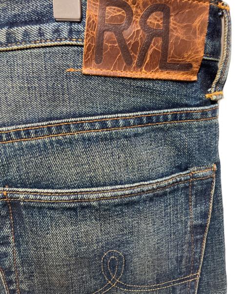 RRL（ダブルアールエル）RRL (ダブルアールエル) ヴィンテージ加工デニムパンツ インディゴ サイズ:W32×L30の古着・服飾アイテム