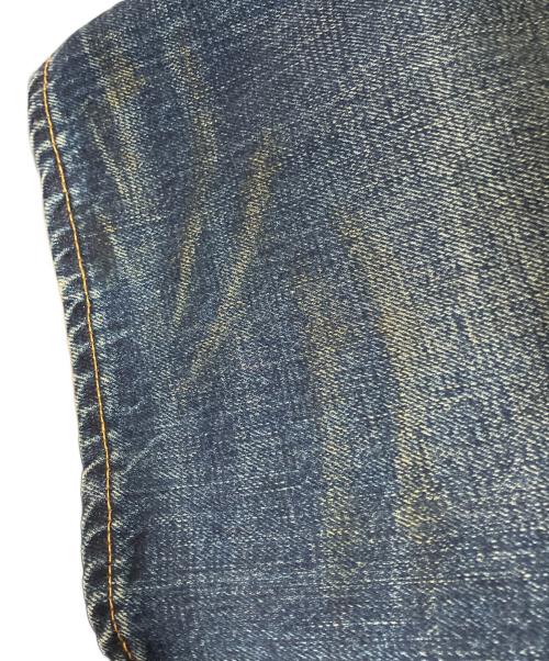 RRL（ダブルアールエル）RRL (ダブルアールエル) ヴィンテージ加工デニムパンツ インディゴ サイズ:W32×L30の古着・服飾アイテム