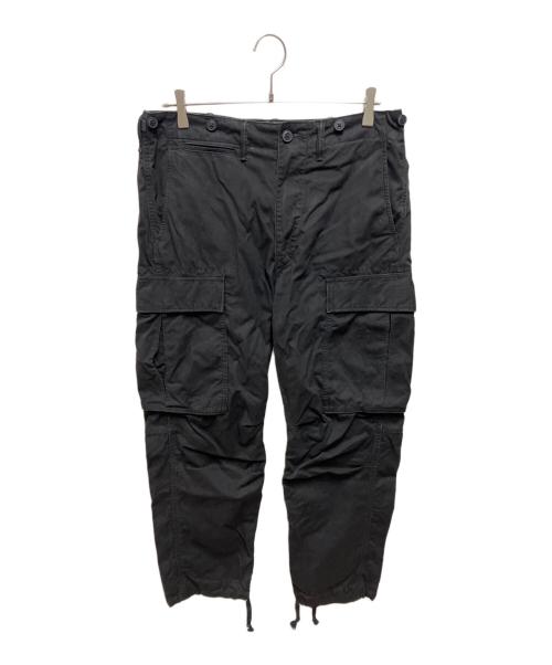 RRL（ダブルアールエル）RRL (ダブルアールエル) Canvas Surplus Cargo Pants ブラック サイズ:W32×L30の古着・服飾アイテム