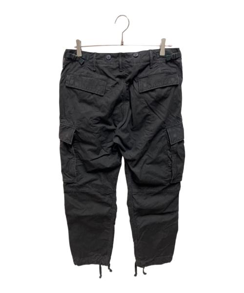 RRL（ダブルアールエル）RRL (ダブルアールエル) Canvas Surplus Cargo Pants ブラック サイズ:W32×L30の古着・服飾アイテム