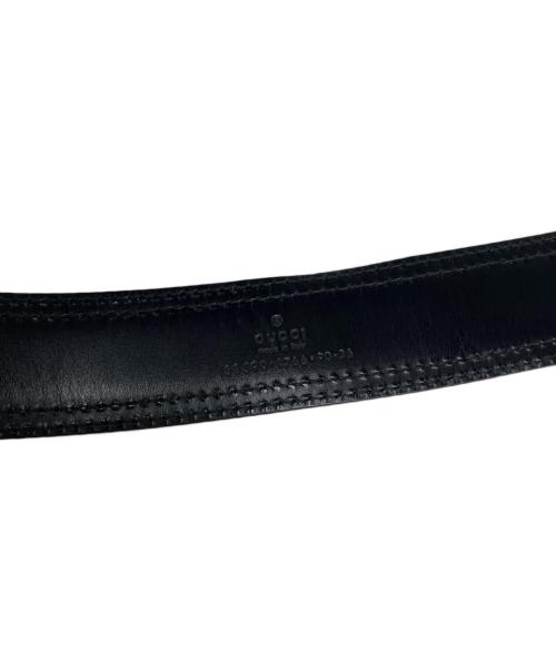 GUCCI（グッチ）GUCCI (グッチ) Gバックルベルト ブラックの古着・服飾アイテム