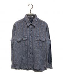 POLO RALPH LAUREN（ポロ・ラルフローレン）の古着「90's LANG Shirt」｜ブルー