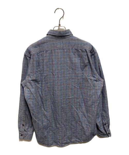 POLO RALPH LAUREN（ポロ・ラルフローレン）POLO RALPH LAUREN (ポロ・ラルフローレン) 90's LANG Shirt ブルー サイズ:Ｍの古着・服飾アイテム