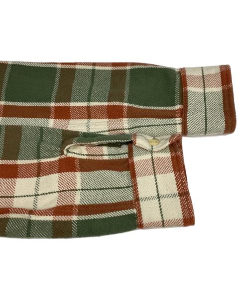 WAREHOUSE（ウエアハウス）WAREHOUSE (ウエアハウス) FLANNEL SHIRTS グリーン サイズ:Ｍの古着・服飾アイテム