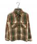 WAREHOUSE（ウエアハウス）の古着「FLANNEL SHIRTS」｜グリーン