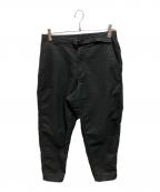 THE NORTHFACE PURPLELABELザ・ノースフェイス パープルレーベル）の古着「Stretch Twill Wide Tapered Pants」｜ブラック