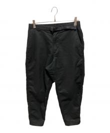 THE NORTHFACE PURPLELABEL（ザ・ノースフェイス パープルレーベル）の古着「Stretch Twill Wide Tapered Pants」｜ブラック