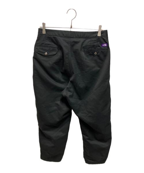 THE NORTHFACE PURPLELABEL（ザ・ノースフェイス パープルレーベル）THE NORTHFACE PURPLELABEL (ザ・ノースフェイス パープルレーベル) Stretch Twill Wide Tapered Pants ブラック サイズ:30の古着・服飾アイテム