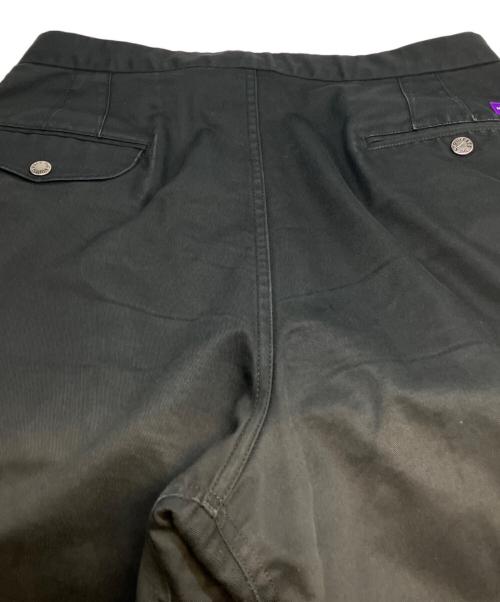 THE NORTHFACE PURPLELABEL（ザ・ノースフェイス パープルレーベル）THE NORTHFACE PURPLELABEL (ザ・ノースフェイス パープルレーベル) Stretch Twill Wide Tapered Pants ブラック サイズ:30の古着・服飾アイテム