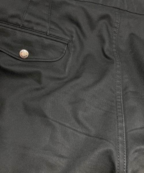 THE NORTHFACE PURPLELABEL（ザ・ノースフェイス パープルレーベル）THE NORTHFACE PURPLELABEL (ザ・ノースフェイス パープルレーベル) Stretch Twill Wide Tapered Pants ブラック サイズ:30の古着・服飾アイテム
