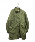 US ARMYユーエスアーミー）の古着「70's M-65 フィッシュテールコート シェル76年 ライナー83年」｜グリーン