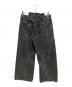 Maison Margiela (メゾンマルジェラ) BIAS CUT WIDE FLARE DENIM PANTS ブラック サイズ:40：55000円