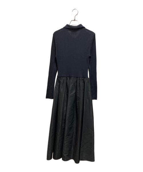 UNITED ARROWS（ユナイテッドアローズ）UNITED ARROWS (ユナイテッドアローズ) フィット＆フレアポロワンピース ネイビー サイズ:FREEの古着・服飾アイテム