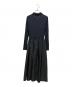 UNITED ARROWS (ユナイテッドアローズ) フィット＆フレアポロワンピース ネイビー サイズ:FREE：12000円