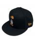 New Era（ニューエラ）の古着「キャップ」｜ブラック