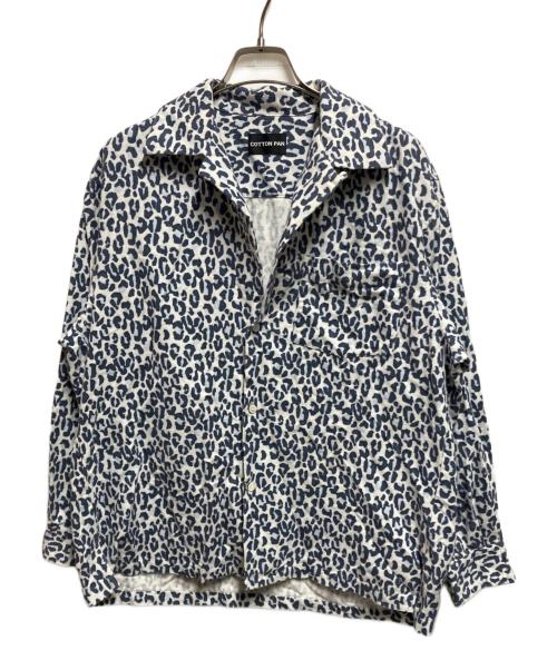 COTTON PAN（コットンパン）COTTON PAN (コットンパン) プリントネルシャツ ホワイト サイズ:１の古着・服飾アイテム